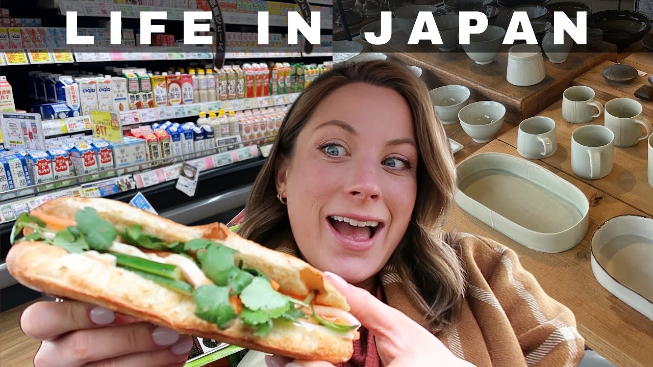 LIFE IN JAPAN: grocery shopping, self-care, and running errands!