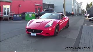 After a few nice accelerations from this loud ferrari california with
custom tubi exhaust system and 458 italia, i'm lucky enough to run
back int...