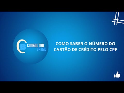 Vídeo: Como Descobrir Uma Conta Pessoal Pelo Número Do Cartão