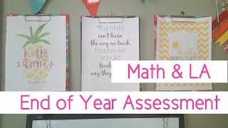 Our End of Year Kindergarten Assessment Review | Homeschool