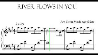 Learn How To Play River Flows In You With This Sheet Music