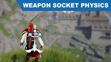 Weapon Socket Physics Simulation - UE4 Tutorials #274