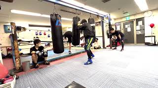 A boxing gym in Japan