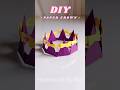 DIY Paper Crown 👑 | Easy Craft for Kids &amp; Birthday Parties! ✂️ #diy #papercraft #crown #shorts