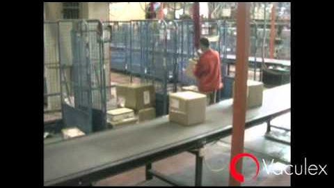 Parcel handling at TNT - with Vaculex TP