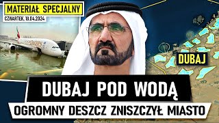 DUBAJ POD WODĄ - Dlaczego wielka woda zalała miasto? (#ŚwiatTeraz) image