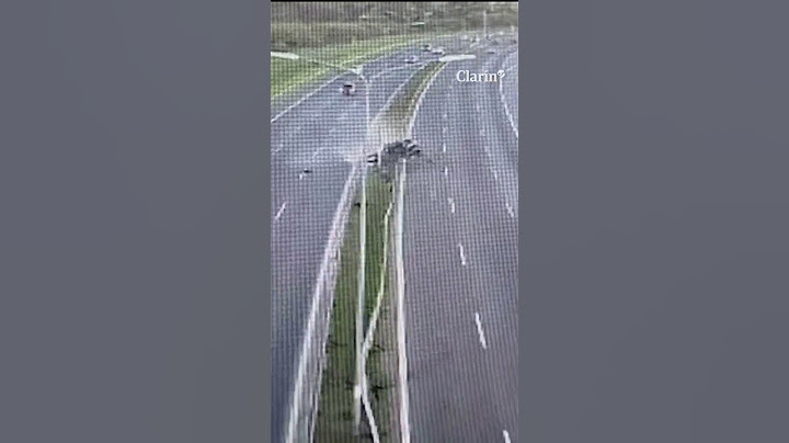 En un brutal accidente, murió el hijo del jefe policial de Hurlingham en la Autopista del Buen Ayre