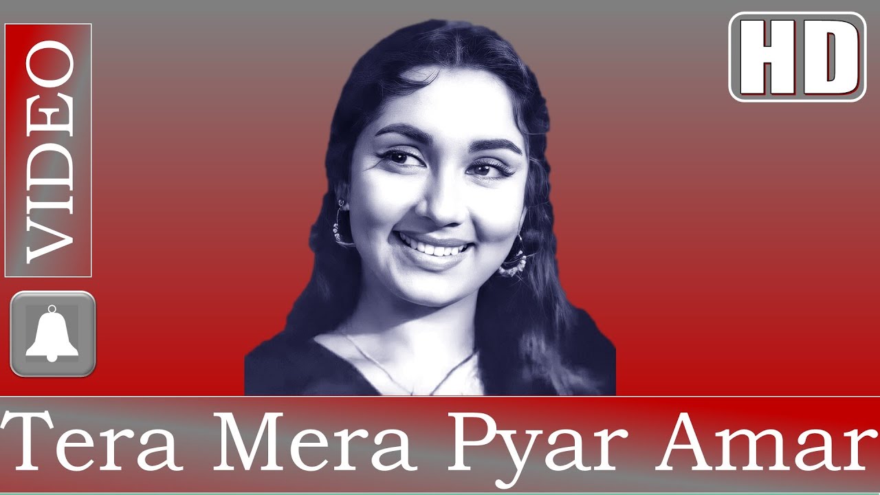 Tera Mera Pyar Amar Dolby Digital For Music Lovers  Lata Mangeshkar  Asli Naqli 1962  Mere Geet