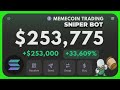 Solana Sniper Bot Tutorial | PumpFun Memecoins MEV BOT | Solana Crypto Trading Bot EXPLAINED!