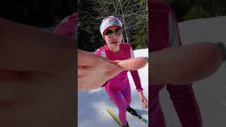 How to land on a flat ski while V2, V2A, and no poles skate XC Skiing. (Hint: think pinky toes!)