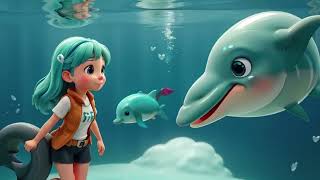"Dolphin Defender: A Story of Strategy and Strength" | Moral Stories for kids in English