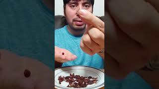 Grasshoppers, get your insects!!! Mexican chapulines  #mukbang #shorts #insects