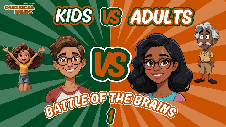 Family Quiz 1 - Battle of the Brains - Kids vs Adults General Knowledge and Trivia