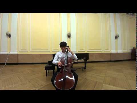 Kodaly Cello Sonata, Op. 8, III. Allegro molto vivace - Taeguk Mun 문태국