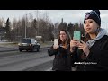 Anchorage residents pause to salute Fairbanks police officer Allen Brandt