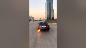 Bmw E30 M50 Turbo Rolling Antilag launch (700hp+)