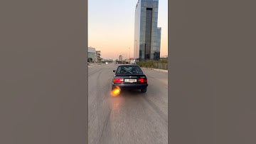 Bmw E30 M50 Turbo Rolling Antilag launch (700hp+)