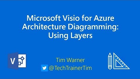 Microsoft Visio for Azure Architecture Diagramming: Using Layers