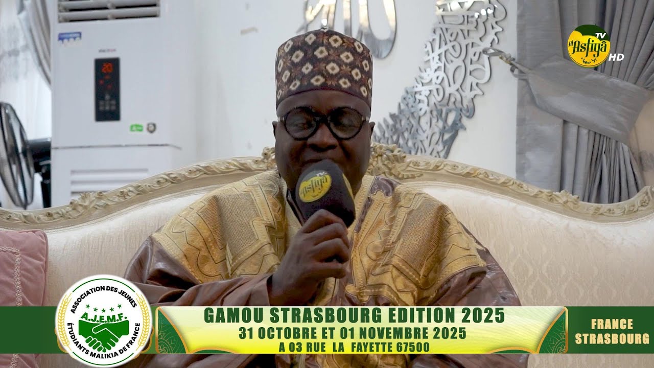 GAMOU STRASBOURG 2025 - L’Appel de Serigne Habib Sy Mansour 