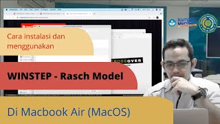 Cara mudah instalasi dan menjalankan WINSTEP untuk Rasch Model di OS Macbook