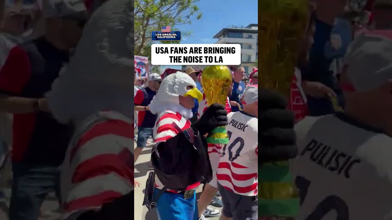 USA is ready for their FIFA World Cup opener 🇺🇸