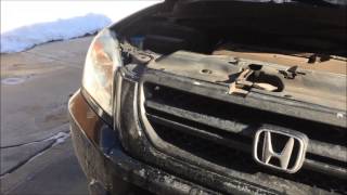 20170106 Honda Pilot Auxbeam F16 LED Headlights