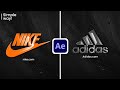 Trendy logo animation in after effects  after effects tutorial  simple logo animation