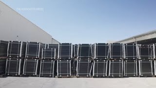 A solar panel recycling industry takes shape in Yuma, Arizona