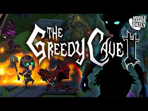 The Greedy Cave 2: Time Gate - Gameplay (iOS Android)