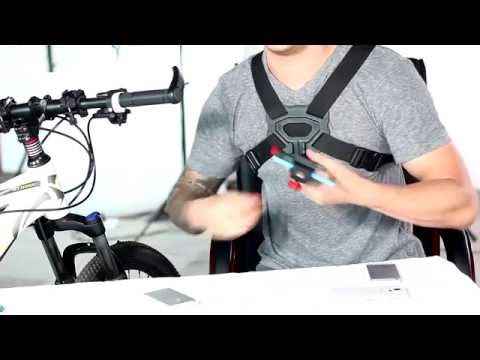 How To Film Cool POV Videos With iPhone 6 Accessories Bike Handlebar Mount and Chest Mount
