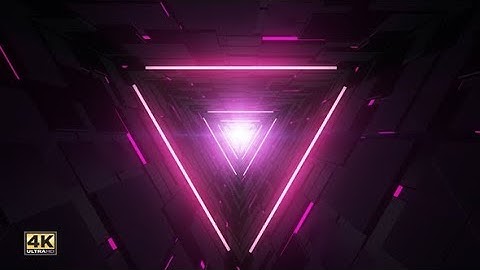 Endless Triangle Tunnel | Motion Graphics - Videohive template