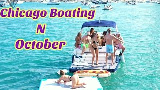 Boating in Chicago in October 2025