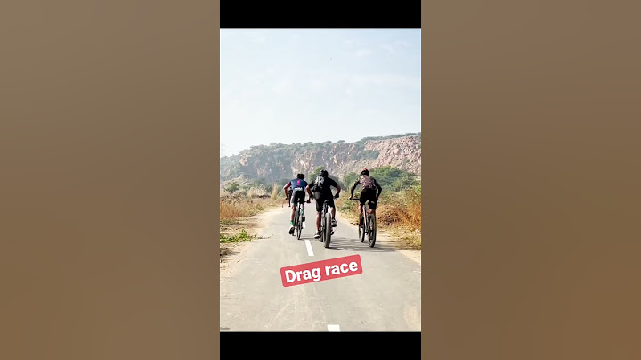 DRAG Race in Between MTB | Hybrid | Fat Bike