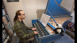 Geoffroy: Suite in b minor. John Moraitis, harpsichord.