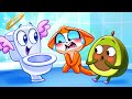  potty training with avocado babies  potty party with pit and penny  purrpurr