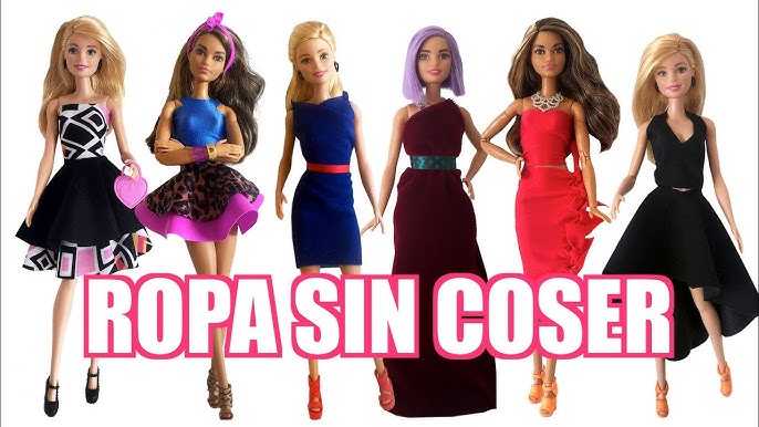 yarısı giysiler bebek   Padrões de costura barbie, Roupas diy,  Costurando roupas de bonecas