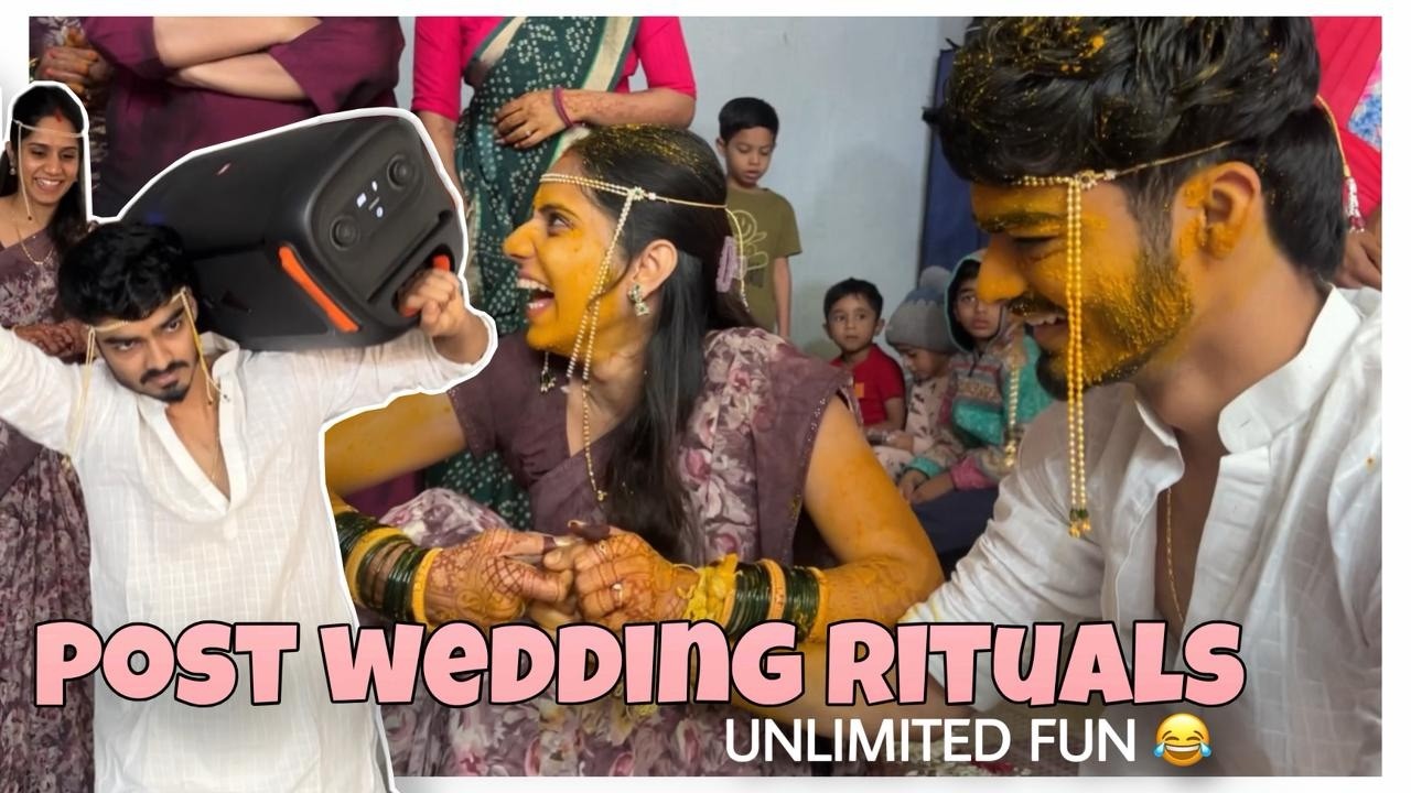 POST WEDDING RITUALS | NAVRA NAVRICHE KHEL & HALAD UTARAVNE | SHIVABHI STORIES | VLOG 51