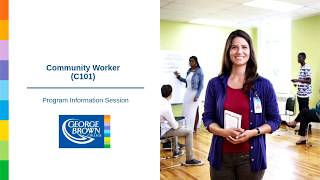 George Brown College’s Community Worker Online Information Session