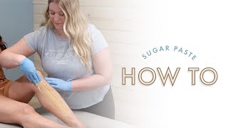 Learn how to Sugar: How to Flick Sugar Paste (SUGARED + BRONZED)