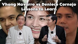 Vhong Navarro vs Deniece Cornejo at Cedric Lee: Lessons to Learn | Dad Advise ft. Michael Say