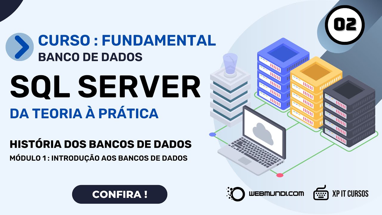 História dos Bancos de dados - Aula 2 - Curso SQL Server Fundamental 💻 ...