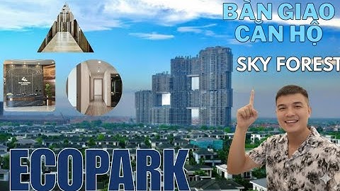 Thực tế bàn giao Sky Forest - Ecopark