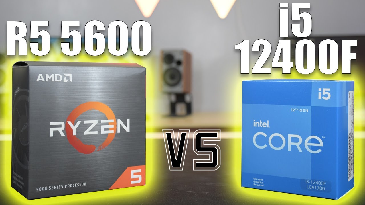 AMD Ryzen 5 5600 vs. Intel Core i5-12400F