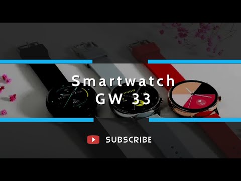 🆕 Smartwatch GW33 🔥 Unboxing & Review