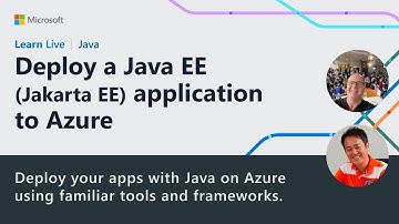 Learn Live - Deploy a Java EE (Jakarta EE) application to Azure