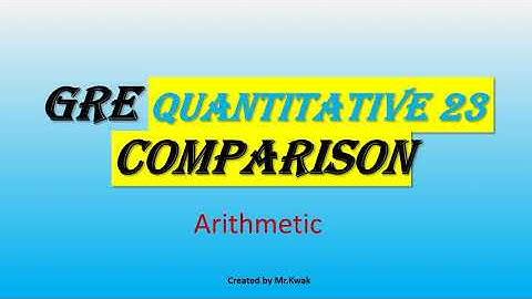 GRE Quantitative Reasoning  23  (ENG)