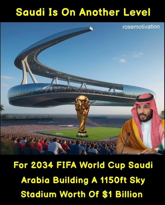 Saudi Is On Another LevelFor 2034 FIFA World Cup Saudi Arabia Building A 1150ft Sky Stadium Worth