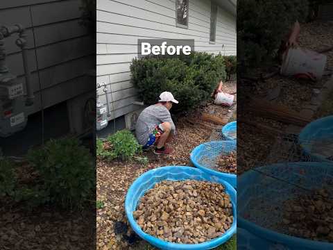 Video: River Rock Mulch Landscape Ideas – Tipps zur Landschaftsgest altung mit Felsen und Kieselsteinen