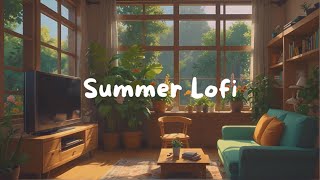 Summer Lofi Mix☀️- Lofi Hip Hop Chill Beats 🌿 For Relaxing, Studying, Working  | HaHeeMi AI Studio