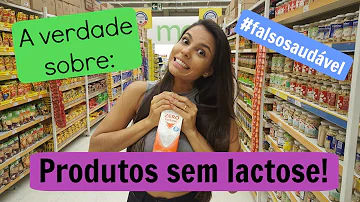 Como funciona produtos sem lactose?